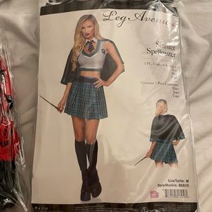 Schoolgirl wizard costume